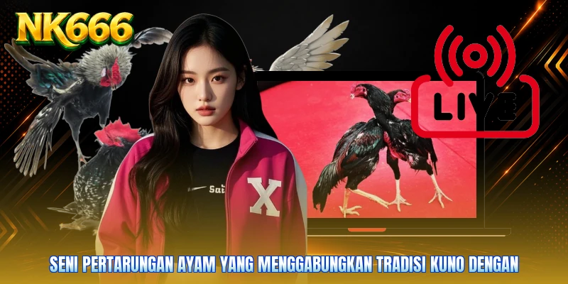 Seni pertarungan ayam yang menggabungkan tradisi kuno dengan